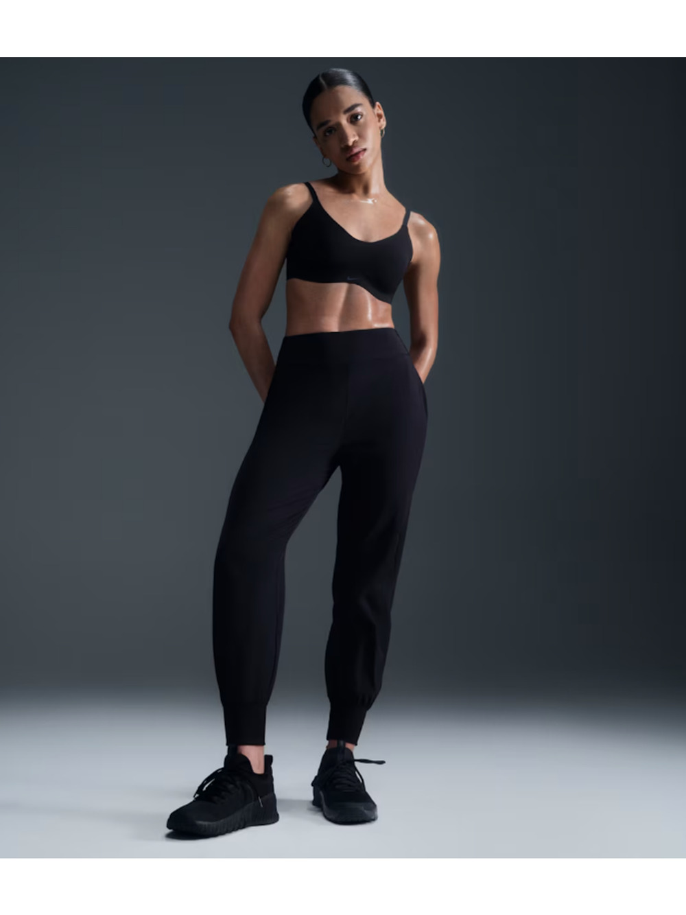 Nike Flex Bliss Luxe Training Trousers Pants Swoosh Size L